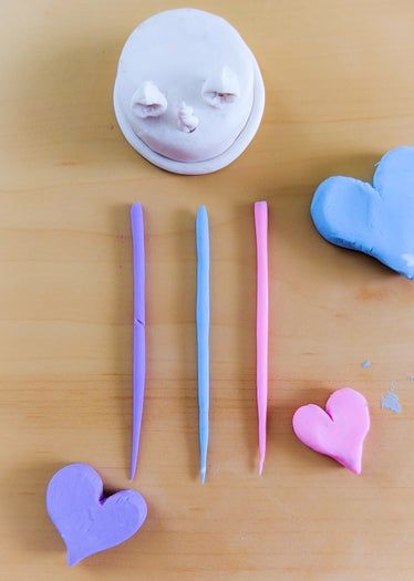 彩虹黏土蛋糕DIY教程-手工制作迷你创意摆件-第18张图片-趣作屋