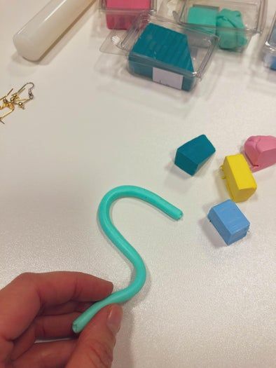 软陶糖果饰品制作教程-亲子DIY手作耳环-第5张图片-趣作屋