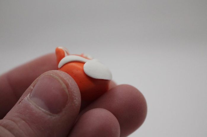 聚合物黏土狐狸挂件DIY教程-第15张图片-趣作屋