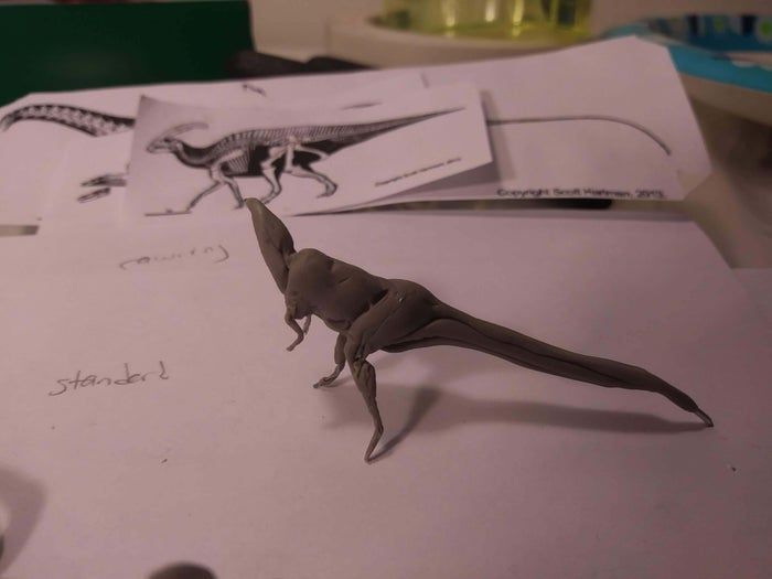 高精度微型恐龙模型制作全攻略-第10张图片-趣作屋 高精度微型恐龙模型制作全攻略-第10张图片-趣作屋