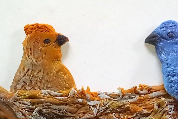 靛蓝雀鸟巢项链手工制作教程-第26张图片-趣作屋 靛蓝雀鸟巢项链手工制作教程-第26张图片-趣作屋