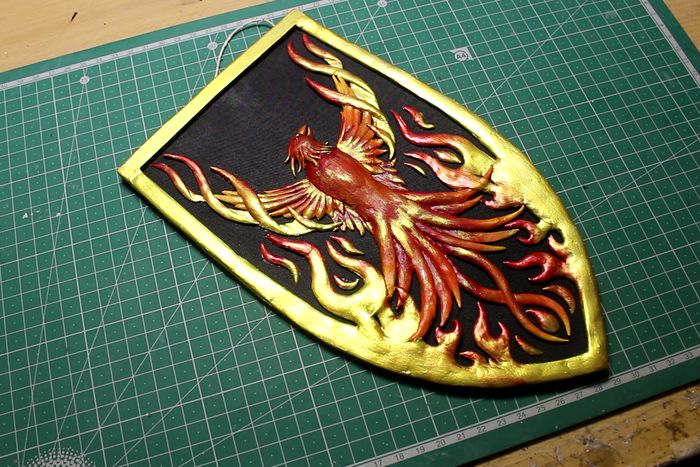 立体凤凰墙雕手工制作教程-低成本家庭DIY装饰品-第37张图片-趣作屋 立体凤凰墙雕手工制作教程-低成本家庭DIY装饰品-第37张图片-趣作屋