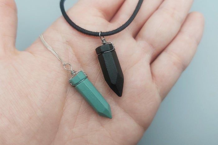 自制水晶宝石教程：风干粘土打造独特饰品-第30张图片-趣作屋