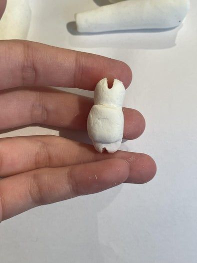 自制球形关节可动人偶教程：风干粘土与弹力绳的创意制作-第16张图片-趣作屋