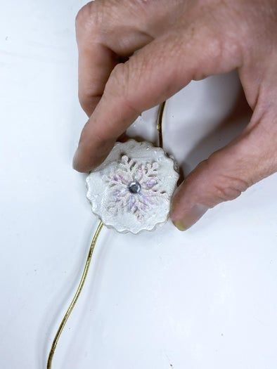 自制剪贴装饰聚合物粘土花环教程-第13张图片-趣作屋 自制剪贴装饰聚合物粘土花环教程-第13张图片-趣作屋