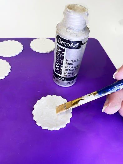 自制剪贴装饰聚合物粘土花环教程-第8张图片-趣作屋 自制剪贴装饰聚合物粘土花环教程-第8张图片-趣作屋