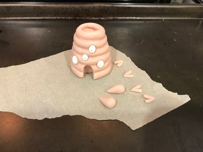 聚合物粘土手作蜂巢花器教程:空气凤梨支架DIY全攻略-第15张图片-趣作屋 聚合物粘土手作蜂巢花器教程:空气凤梨支架DIY全攻略-第15张图片-趣作屋