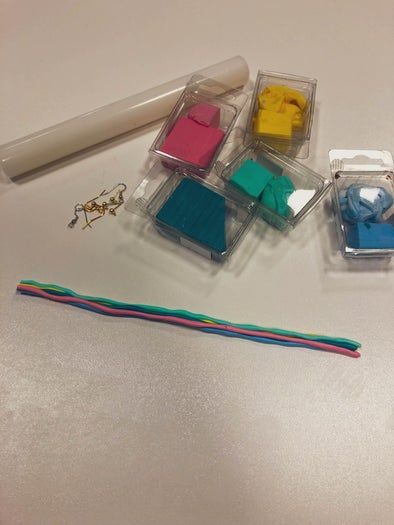 软陶糖果饰品制作教程-亲子DIY手作耳环-第10张图片-趣作屋