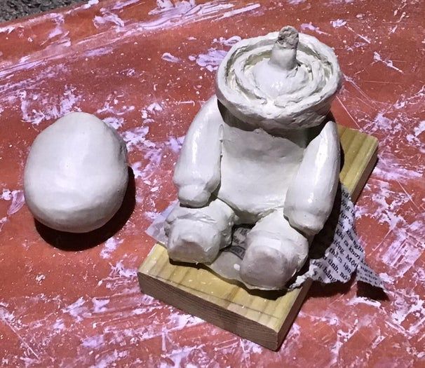 手工制作雕塑教程:风干黏土人偶制作全攻略-第9张图片-趣作屋