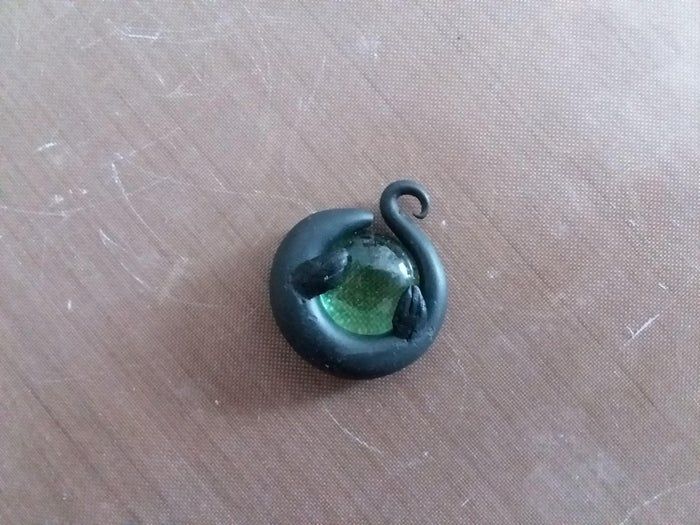 DIY环保穿山甲吊饰制作教程-手工动物保护主题工艺品-第8张图片-趣作屋