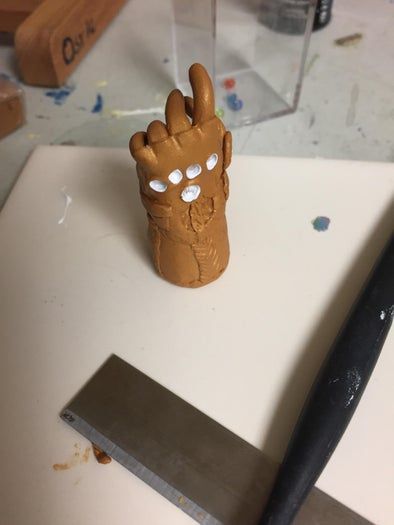 自制迷你无限手套教程-聚合物粘土DIY-第15张图片-趣作屋