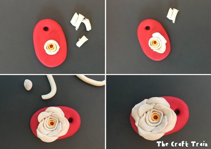 亲子手工DIY：软陶拼豆吊坠制作教程-第4张图片-趣作屋