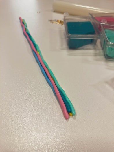 软陶糖果饰品制作教程-亲子DIY手作耳环-第11张图片-趣作屋