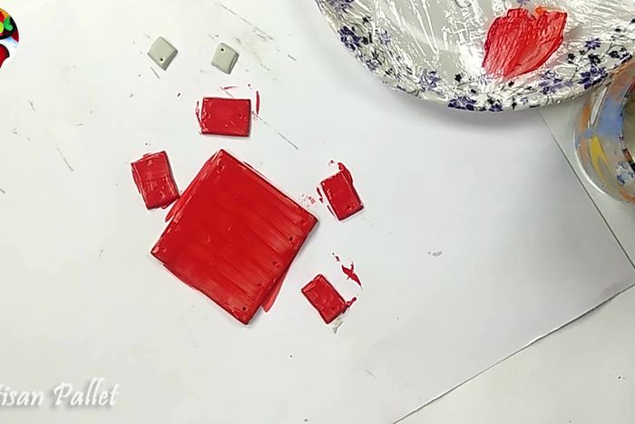 DIY聚合物粘土首饰制作教程——简单易学的手工项链与耳饰套装-第10张图片-趣作屋