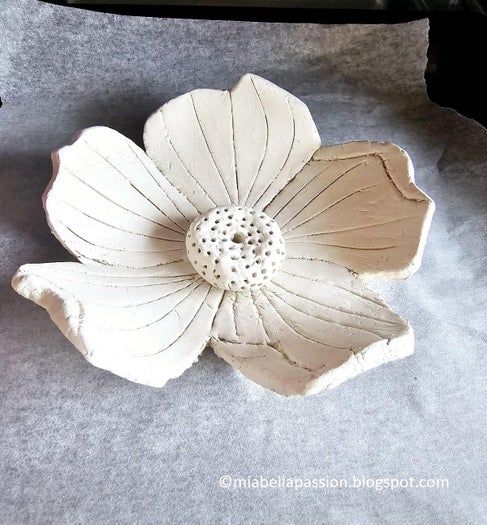 自制精美花朵香插教程——风干黏土手作指南-第15张图片-趣作屋