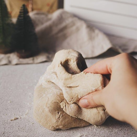 低成本圣诞盐面团装饰制作教程-第6张图片-趣作屋