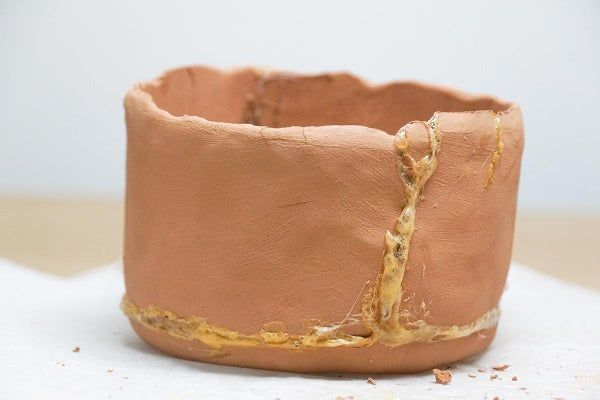 风干黏土手工碗制作与金缮修复全攻略-第20张图片-趣作屋