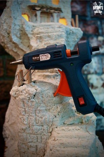 低成本自制纸粘土配方及DIY鬼屋教程-第9张图片-趣作屋