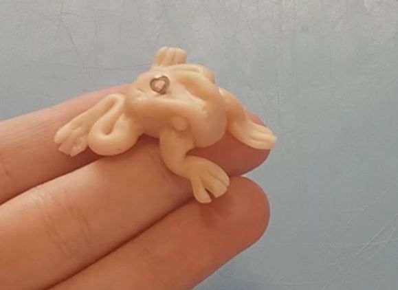 简单青蛙钥匙链手工制作教程-第17张图片-趣作屋