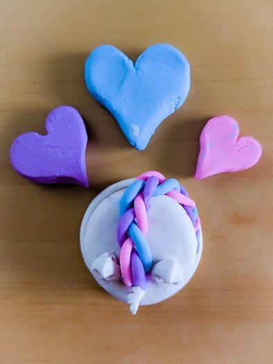 彩虹黏土蛋糕DIY教程-手工制作迷你创意摆件-第20张图片-趣作屋