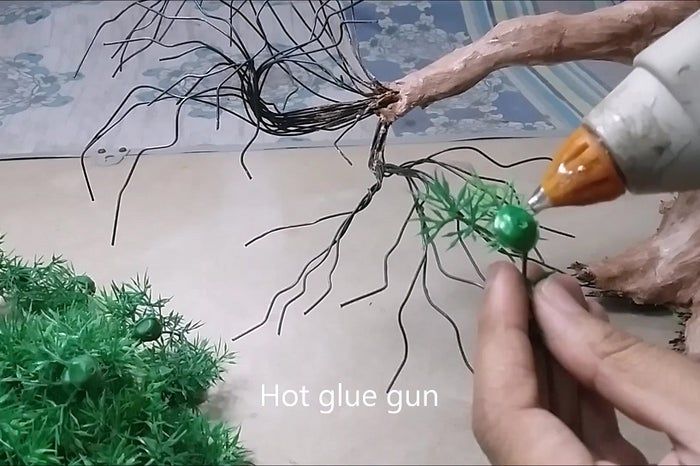 自制树枝装饰品教程-家庭DIY铁丝造型摆件制作-第12张图片-趣作屋 自制树枝装饰品教程-家庭DIY铁丝造型摆件制作-第12张图片-趣作屋