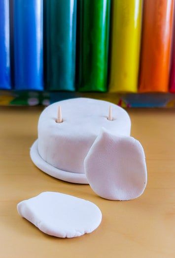 彩虹黏土蛋糕DIY教程-手工制作迷你创意摆件-第13张图片-趣作屋