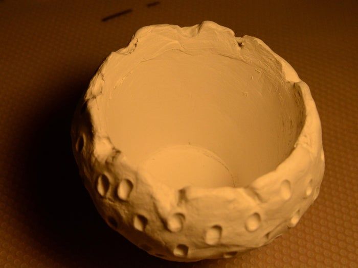 草莓造型花盆手工制作教程：风干黏土DIY创意容器-第24张图片-趣作屋