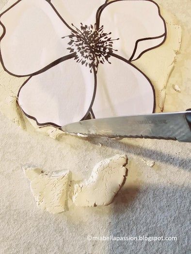 自制精美花朵香插教程——风干黏土手作指南-第4张图片-趣作屋