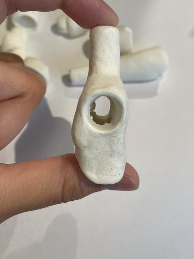 自制球形关节可动人偶教程：风干粘土与弹力绳的创意制作-第12张图片-趣作屋