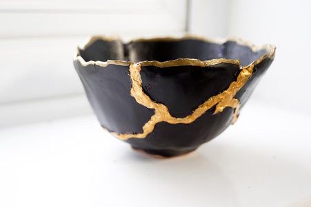 风干黏土手工碗制作与金缮修复全攻略-第2张图片-趣作屋