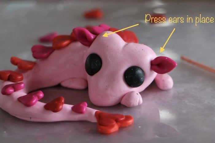 亲子手工：创意聚合物粘土龙与龙蛋制作教程-第18张图片-趣作屋