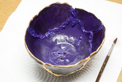 风干黏土手工碗制作与金缮修复全攻略-第28张图片-趣作屋