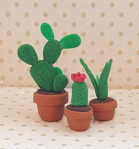 软陶手工制作微型多肉植物教程-第8张图片-趣作屋