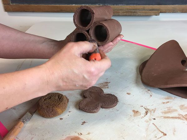 陶艺挤出成型花器制作教程-第10张图片-趣作屋 陶艺挤出成型花器制作教程-第10张图片-趣作屋