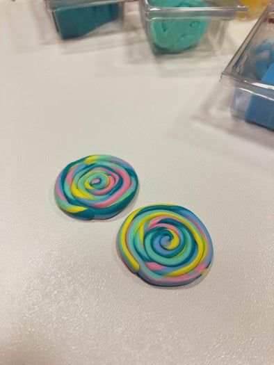 软陶糖果饰品制作教程-亲子DIY手作耳环-第16张图片-趣作屋