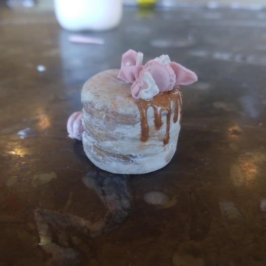 低成本软陶制作1:12迷你滴落蛋糕教程-第22张图片-趣作屋