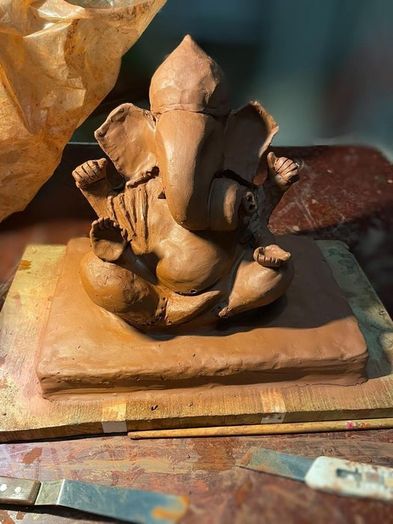 环保黏土自制象头神雕塑教程-第13张图片-趣作屋 环保黏土自制象头神雕塑教程-第13张图片-趣作屋