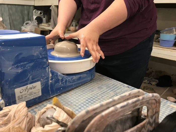 电动陶轮制作小型陶碗全流程教程-第13张图片-趣作屋