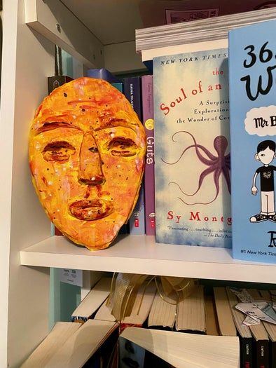 风干黏土笑脸雕塑制作教程-第22张图片-趣作屋