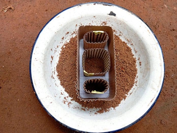 白水泥DIY牙刷架制作教程-家庭手工模具教程-第14张图片-趣作屋