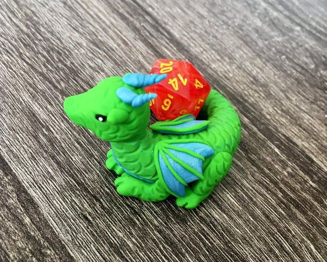 DIY龙形D20骰子架制作教程-第16张图片-趣作屋