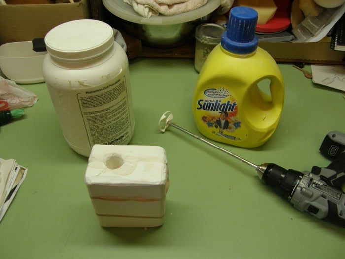 自制蜡模射线枪教程:石膏模具与高温烧制全流程-第17张图片-趣作屋 自制蜡模射线枪教程:石膏模具与高温烧制全流程-第17张图片-趣作屋