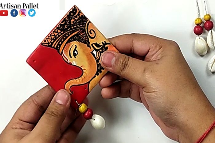 DIY聚合物粘土首饰制作教程——简单易学的手工项链与耳饰套装-第18张图片-趣作屋