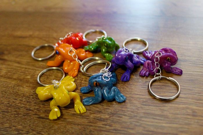 简单青蛙钥匙链手工制作教程-第28张图片-趣作屋