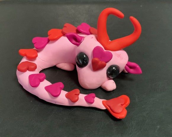 亲子手工：创意聚合物粘土龙与龙蛋制作教程-第1张图片-趣作屋