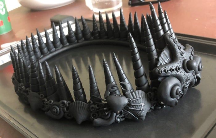 手工制作美人鱼皇冠教程:软陶造型技巧与步骤-第30张图片-趣作屋 手工制作美人鱼皇冠教程:软陶造型技巧与步骤-第30张图片-趣作屋