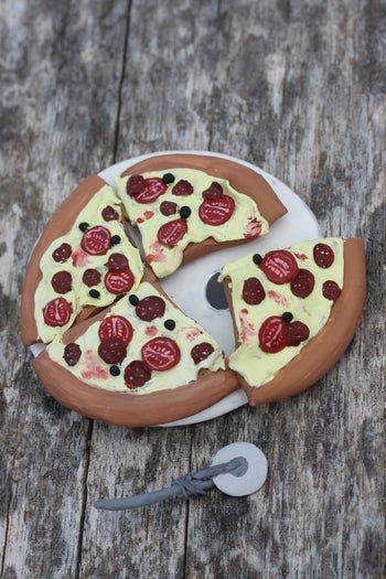 磁吸式迷你披萨DIY教程——家庭手工制作指南-第2张图片-趣作屋