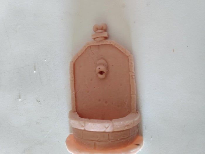 纳尼亚风格树脂喷泉DIY教程及热熔胶替代方案-第12张图片-趣作屋