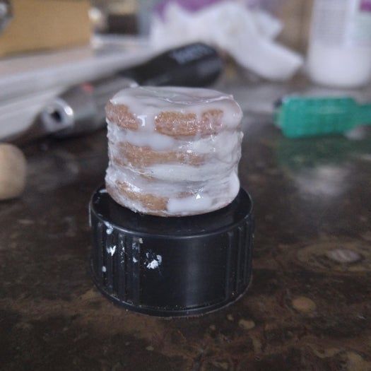 低成本软陶制作1:12迷你滴落蛋糕教程-第6张图片-趣作屋