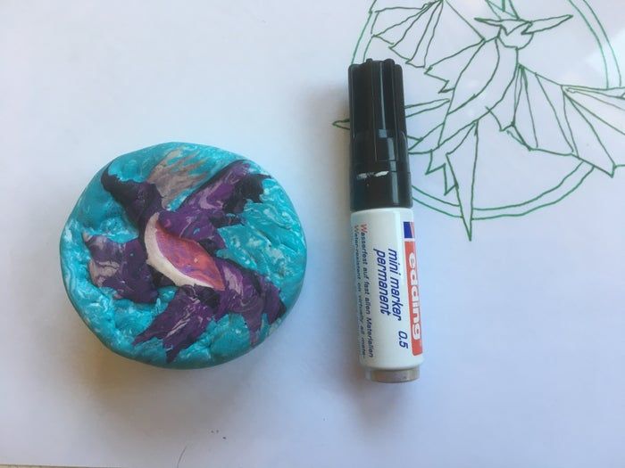 Fimo黏土微型装饰品制作教程-凤凰耳环DIY全过程-第8张图片-趣作屋 Fimo黏土微型装饰品制作教程-凤凰耳环DIY全过程-第8张图片-趣作屋